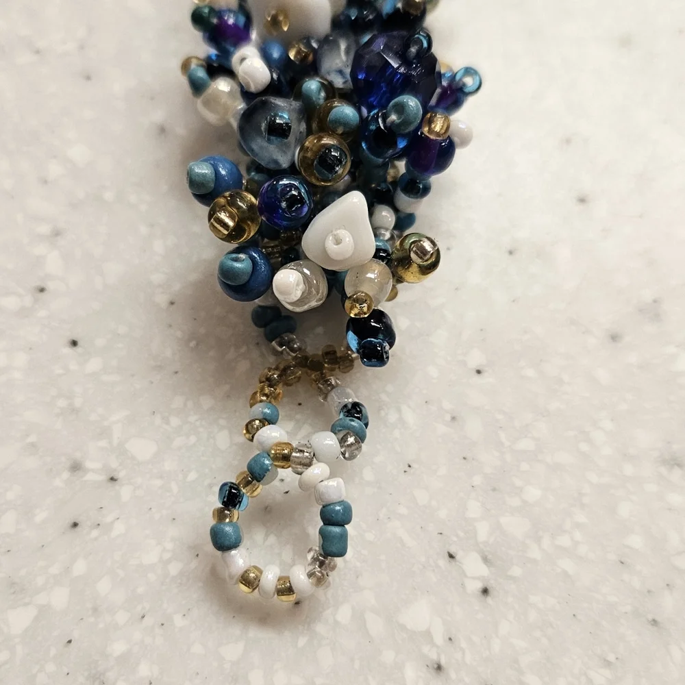 Mexican Bead & Stone Bracelet